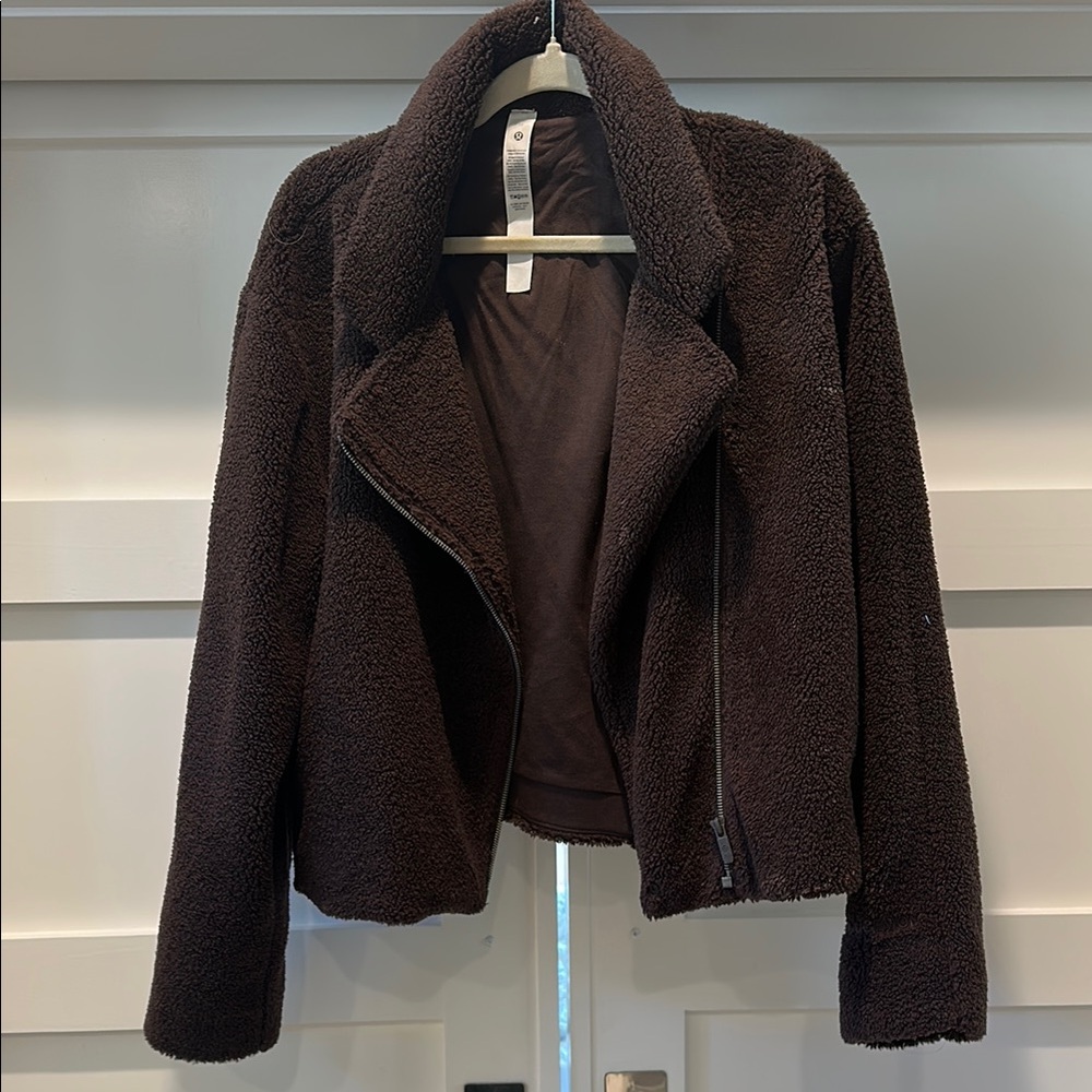 Lululemon Brown Sherpa Jacket